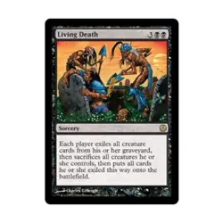 WOTC MtG Phyrexia vs. The Coalition Living Death (R) EX - Image 1