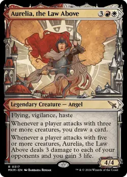 Aurelia, the Law Above (Showcase) (0317) MTG NM Murders at Karlov Manor Regular - Image 1