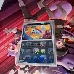 Squirtle C 007/165 Master Ball Mirror sv2a Pokemon Card 151 Japanese 2023 (NM) - Image 1