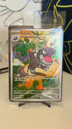 Tyrunt Pokemon Center Promo Stamped Exclusive Card with/std Promo SEALED NEW!! - Image 1