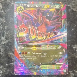 Pokemon M Garchomp EX XY168 Mega Holo Promo Card - Image 3