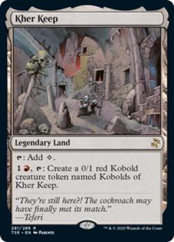 Kher Keep FOIL Time Spiral Remastered NM Rare MAGIC THE GATHERING CARD ABUGames - Image 1