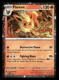 Flareon Promo SV: Scarlet & Violet Promo Cards 167 NM Pokemon TCG - Image 1