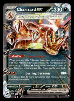 Charizard ex - Promo Holo SV: Scarlet & Violet Promo Cards 196 LP Pokemon TCG - Image 1