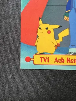 Ash Ketchum #TV1 TV Animation Edition Series 1 Topps Vintage Pokemon Card TCG - Image 5
