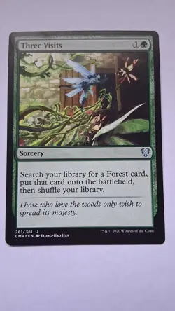 Three Visits - 261 / English / Near Mint MTG - Image 1