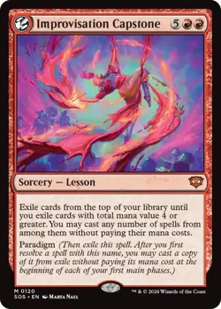 Improvisation Capstone (M) #120 Secrets of Strixhaven MTG NM - Image 1