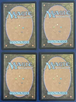 MTG FOIL Playset 4x Lightning Strike Cowboy Bebop Promo STD Showdown NM English - Image 5