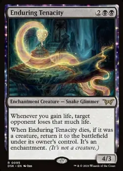 1 x Enduring Tenacity - Duskmourn: House of Horror - NM-Mint - MTG - Image 1