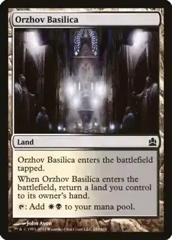 Orzhov Basilica Commander Light Play MTG Magic DNA GAMES - Image 1