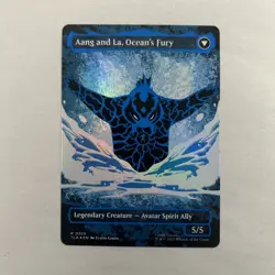 Aang, Swift Savior (Borderless) (Neon Ink Foil) Avatar: The Last Airbender Foil - Image 3