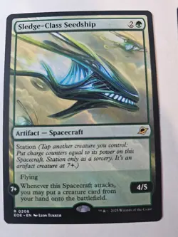MTG - Sledge-Class Seedship - Edge of Eternities - Image 1