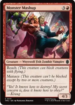 1 x Monster Mashup - Teenage Mutant Ninja Turtles Commander - LP - MTG - Image 1