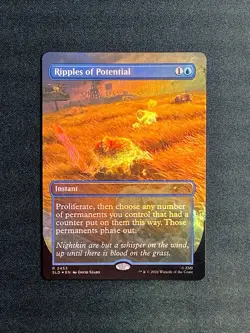 Ripples Of Potential Foil R 2453 Fallout Rad Secret Lair SLD MTG NM - Image 1