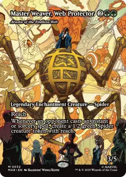 Master Weaver, Web Protector - Arasta of the Endless Web (Borderless) [Marvel Un - Image 1