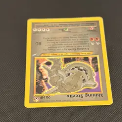 Shining Steelix Neo Destiny 112/105 Secret Rare Holo Pokemon - Image 5