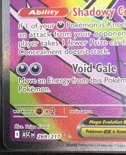 Pokemon TCG Mega Gengar EX 269/217 Mega Attack Rare Ascended Heroes English - Image 5
