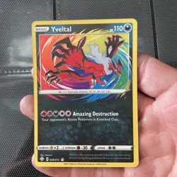 Pokemon TCG Yveltal 046/072 | Shining Fates | NM | Amazing Rare - Image 1