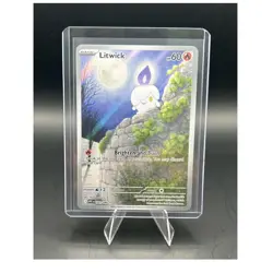 Pokemon TCG SV11W: White Flare - Litwick 101/086 Illustration Rare Holo - Image 1