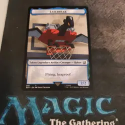 Laserbeak Token Magic mtg NM-Mint, English Transformers x1 - Image 1