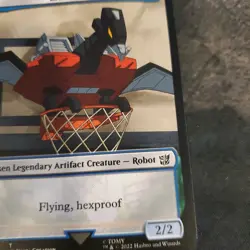 Laserbeak Token Magic mtg NM-Mint, English Transformers x1 - Image 3