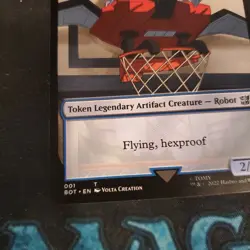 Laserbeak Token Magic mtg NM-Mint, English Transformers x1 - Image 5