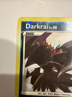 Pokemon TCG Darkrai 3/100 - D&P Majestic Dawn Rare Reverse Holo - Image 5