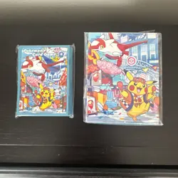 Pokemon Center Fukuoka Deck Box + Sleeves | SEALED - Image 1