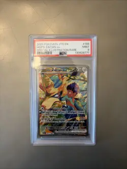 PSA 9 Hop's Zacian SIR 186/159 Pokemon Journey Together 2025 ENGLISH - Image 1