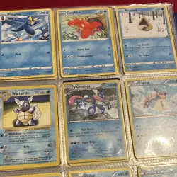 Pokemon TCG XY Water Type Lot Greninja Prinplup Wartortle Corphish - Image 3