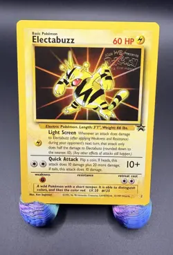 Pokemon Electabuzz 2 Promo Card Promo Rare 60 HP English Electric - Image 1