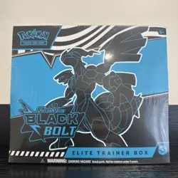 Pokemon TCG Scarlet & Violet: Black Bolt - Elite Trainer Box ETB - SEALED New - Image 1