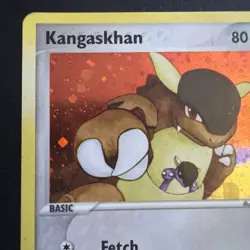 Pokemon TCG Kangaskhan 6/112 Firered & Leafgreen Holo With SWIRL - MP - Image 4