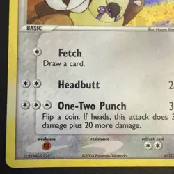 Pokemon TCG Kangaskhan 6/112 Firered & Leafgreen Holo With SWIRL - MP - Image 5