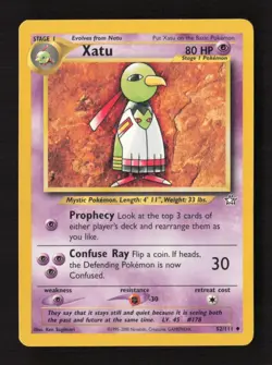 Xatu Uncommon Unlimited Neo Genesis 052/111 LP Pokemon TCG - Image 1
