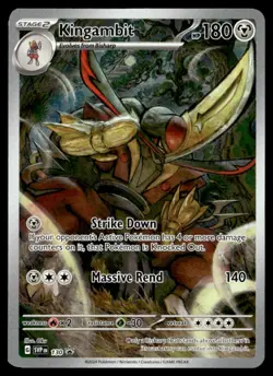 Kingambit - Holo SV: Scarlet & Violet Promo Cards 130 NM Pokemon TCG - Image 1