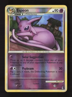 Espeon Holo Rare Reverse Holo Call of Legends 4/95 MP Pokemon TCG - Image 1
