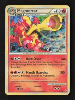 Magmortar - 2/95 (Cracked Ice Holo) Promo Holo LP Pokemon TCG - Image 1