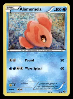 Alomomola - 5/12 Promo Holo McDonald's Promos 2011 005/012 MP Pokemon TCG - Image 1