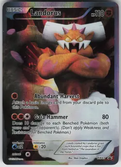 Pokemon TCG Landorus - Promo Black and White Promos BW43 - Image 1