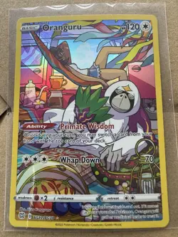 Oranguru TG12/TG30 Brilliant Stars Trainer Gallery NM Ultra Rare Pokemon Card - Image 1