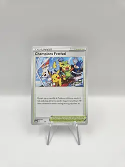 2022 Pokemon Indonesian Worlds Champions Festival London Promo SWSH296 - Image 1