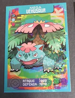 MEGA VENUSAUR - POKEMON TCG POKEDEX EDITION FOIL CARD - Image 1