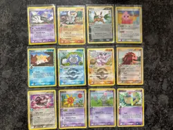 12x Lot DMG Pokemon EX Reverse Deoxys Dragon Frontiers Crystal Unseen - Image 1