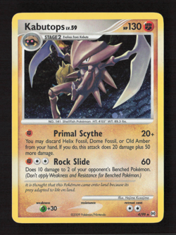 Kabutops Holo Rare Holo Arceus 4/99 LP Pokemon TCG - Image 1