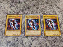 3X The Earl of Demise - DB1-EN250 - x3 3 Yugioh Yu Gi Oh! Playset - Image 1