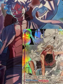 2025 One Piece #061 MONKEY.D.LUFFY Manga Alt Art EB02-061 EN - Image 2