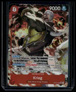 KRIEG OP15-008 Alt Art Adventure on Kami's Island SR Foil - Image 1