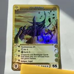 Chaotic Kileron Warbeast of the Dust Storm 55 Ultra Rare Foil Creature Card - Image 1