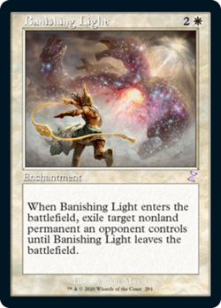 Banishing Light Time Spiral Remastered NM White Special MAGIC MTG CARD ABUGames - Image 1